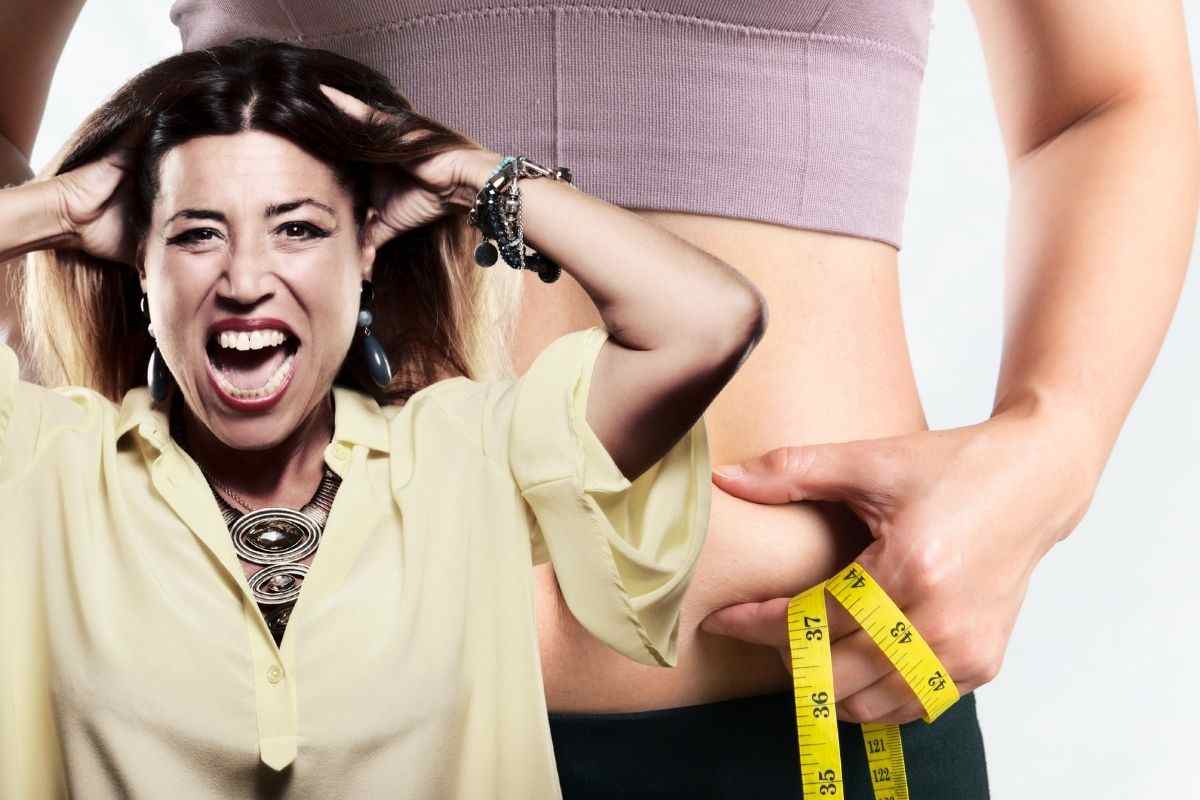 Ragazza a dieta