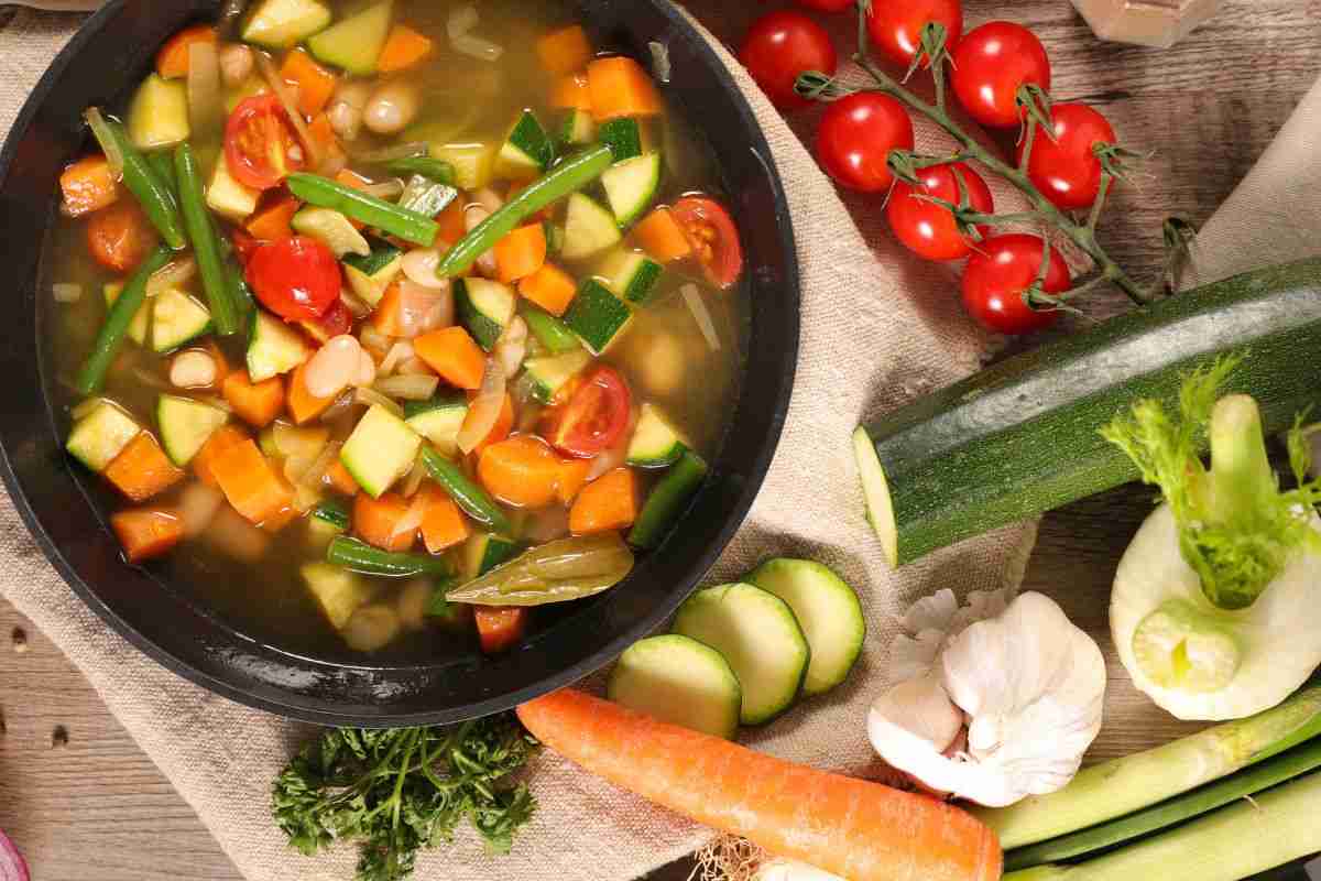 Brodo vegetale ingredienti
