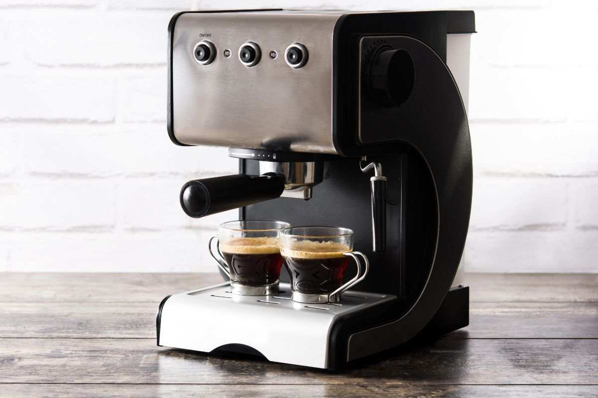 Caffè in polvere fatto alla macchinetta