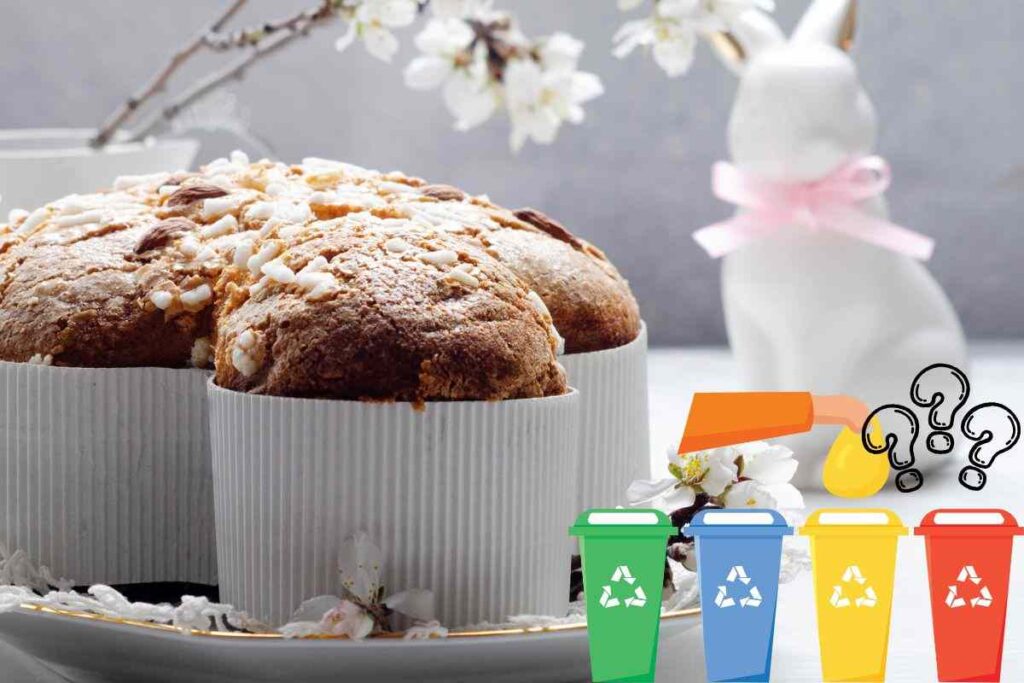 smaltire confezione colomba Pasqua