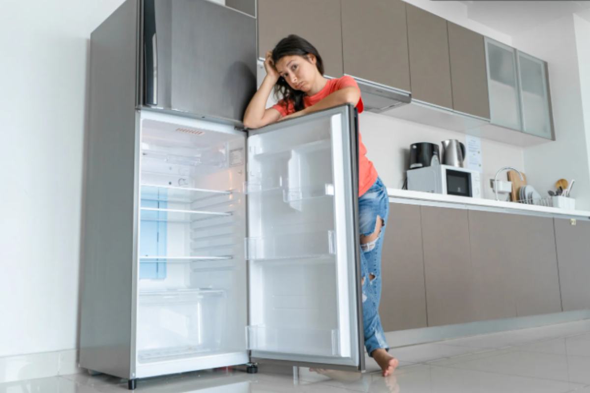 frigo vuoto