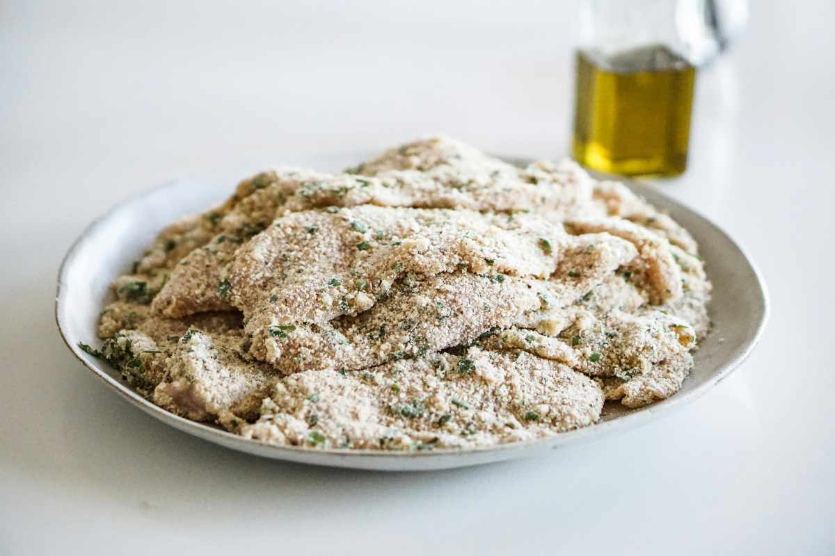 pollo impanato