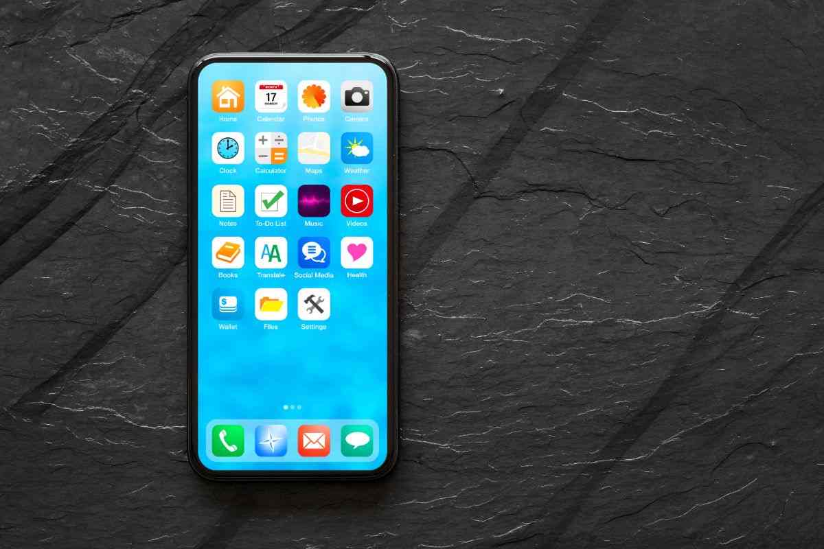 telefono con applicazioni