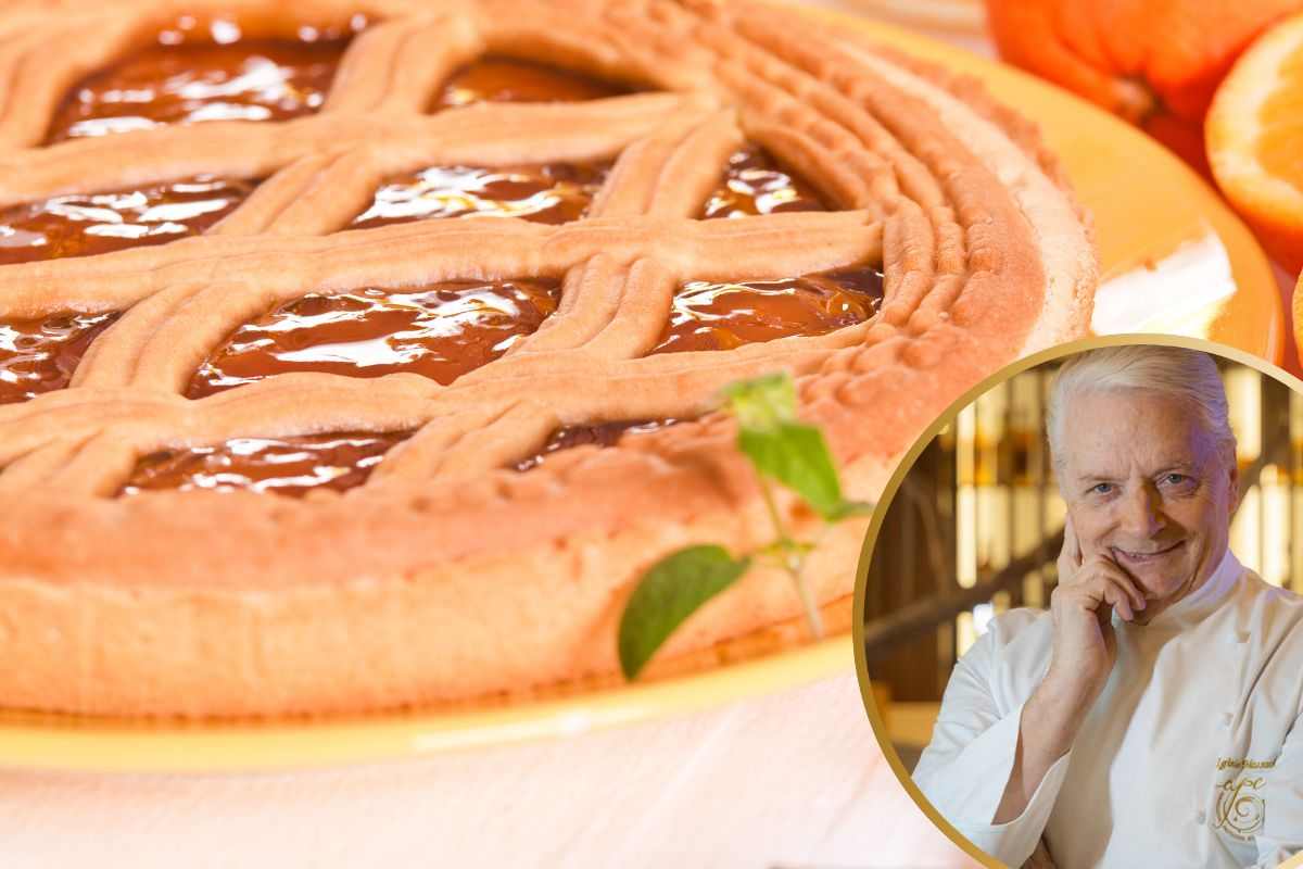Crostata albicocche Iginio Massari