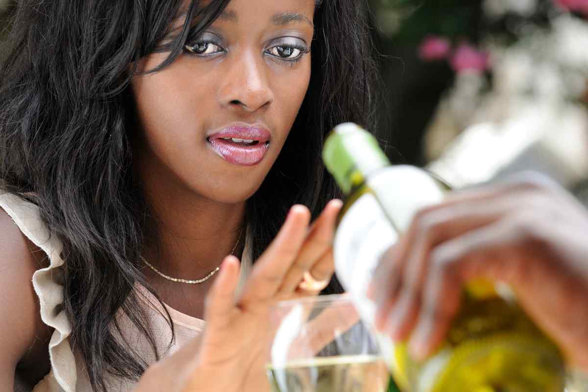 Dire no all'alcol