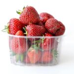 Fragole nella vaschetta