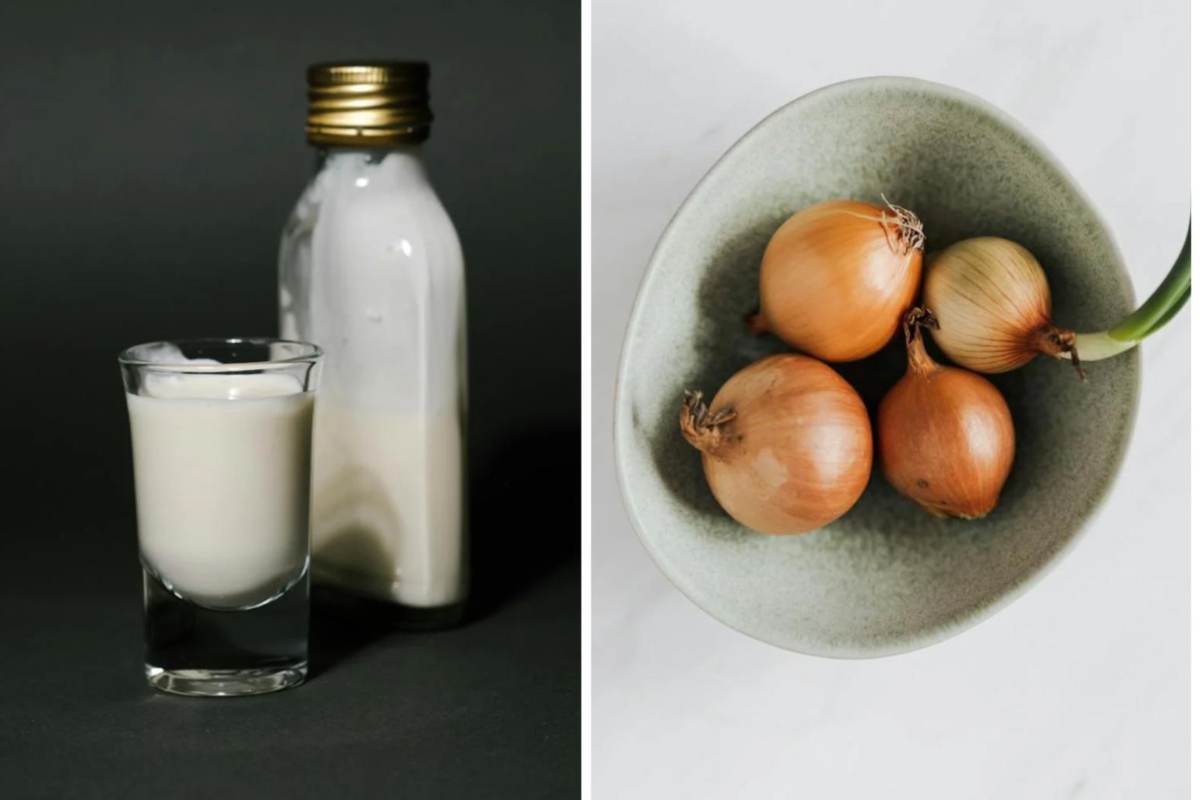 Latte e cipolla