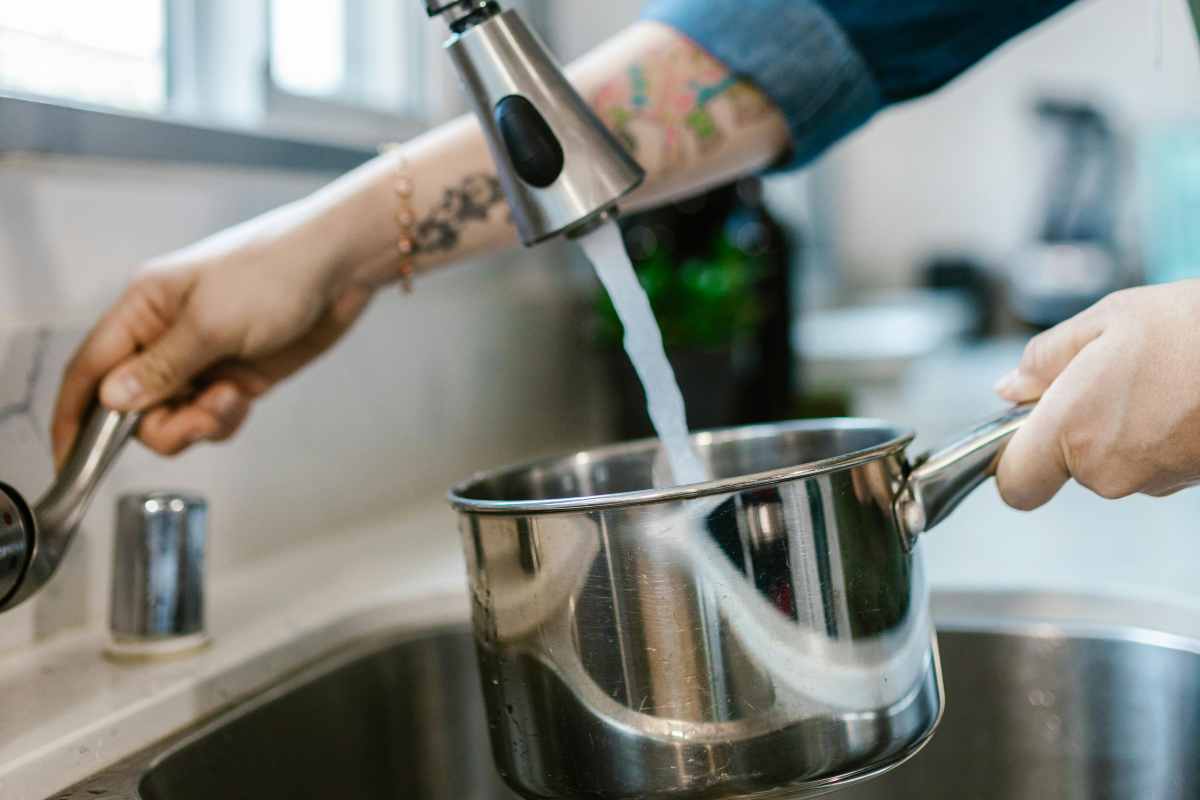 Acqua da riscaldare