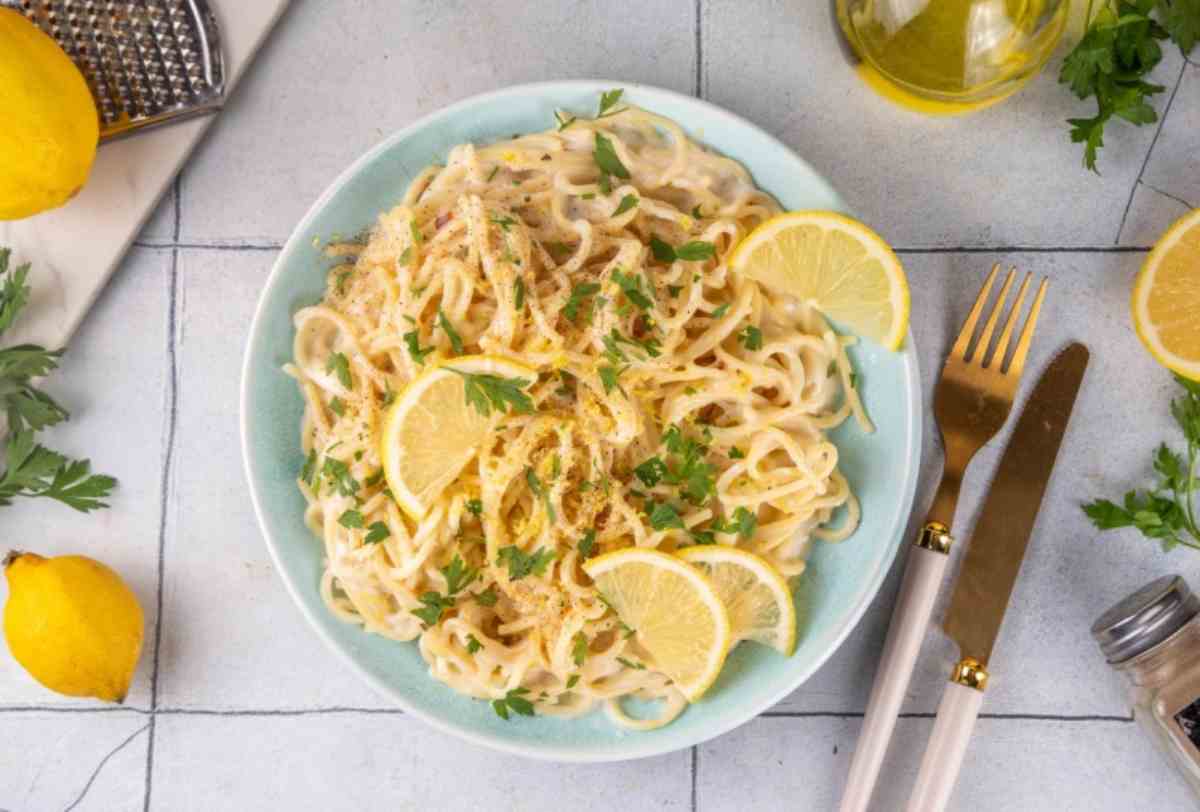 Spaghetti al limone