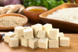 Tofu a cubetti