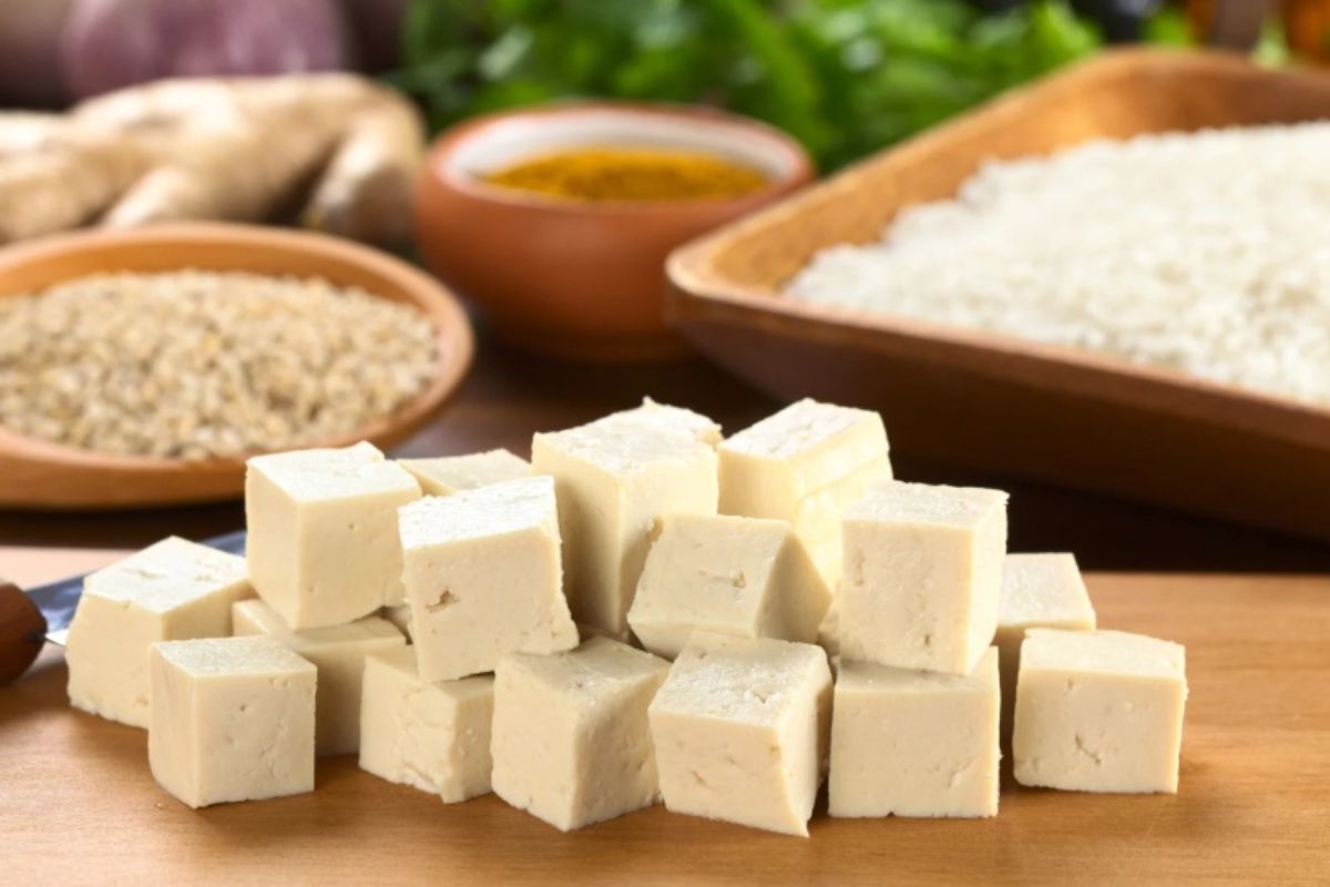 Tofu a cubetti