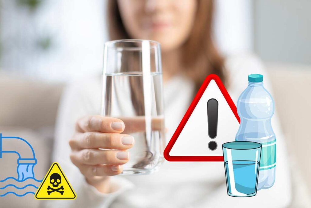 acqua da bere pericolosa