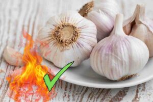 bruciare aglio benefici