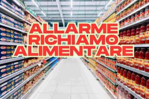 Allarme richiamo alimentare