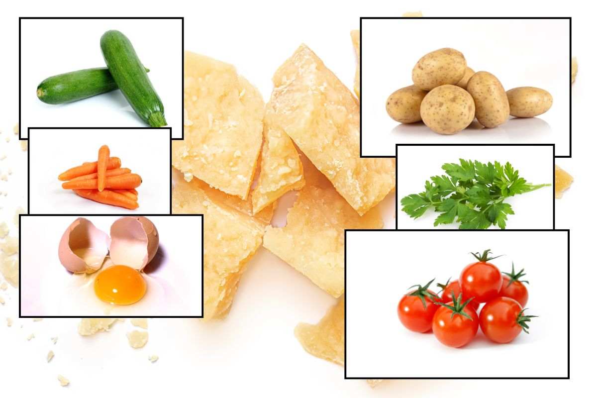 Gli ingredienti necessari per la ricetta