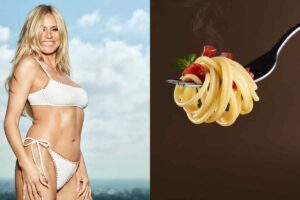 Heidi Klum e la ricetta degli spaghetti