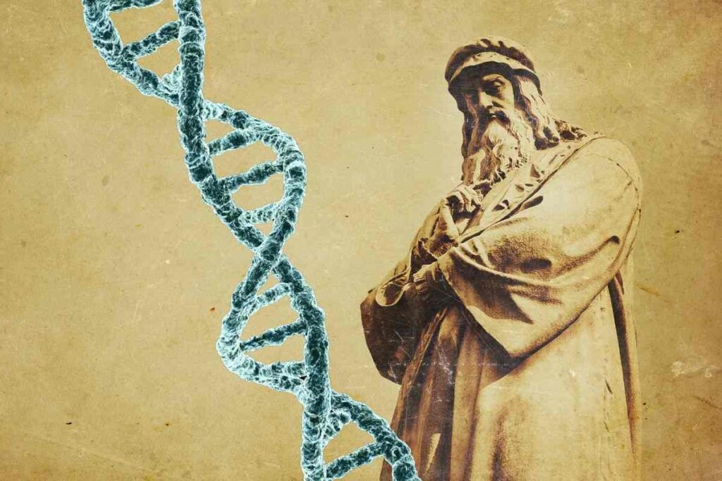 LEONARDO DA VINCI DNA TEST visual data 8