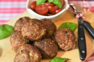Polpette in tavola