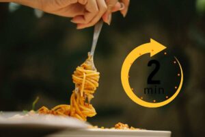 spaghetti cottura 2 minuti
