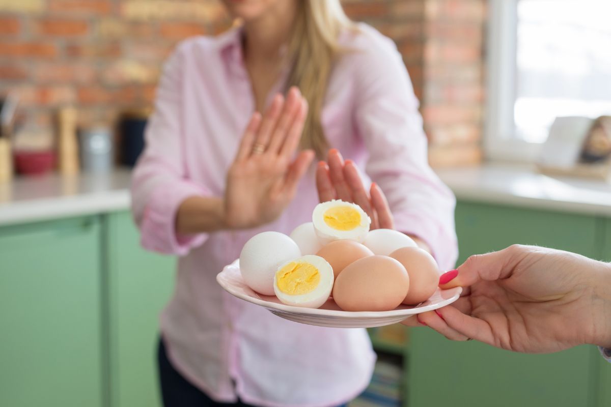 Uova cucinate per pranzo