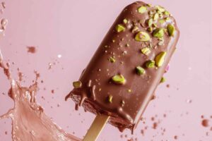 gelato cioccolato e pistacchio