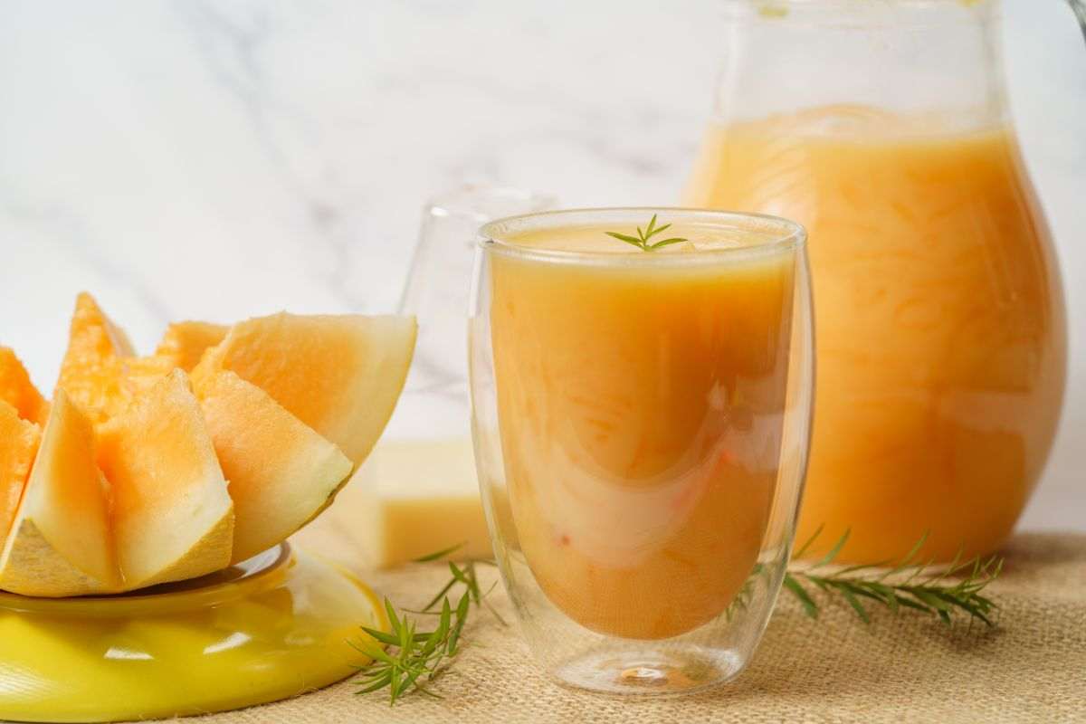 melone e succo di melone