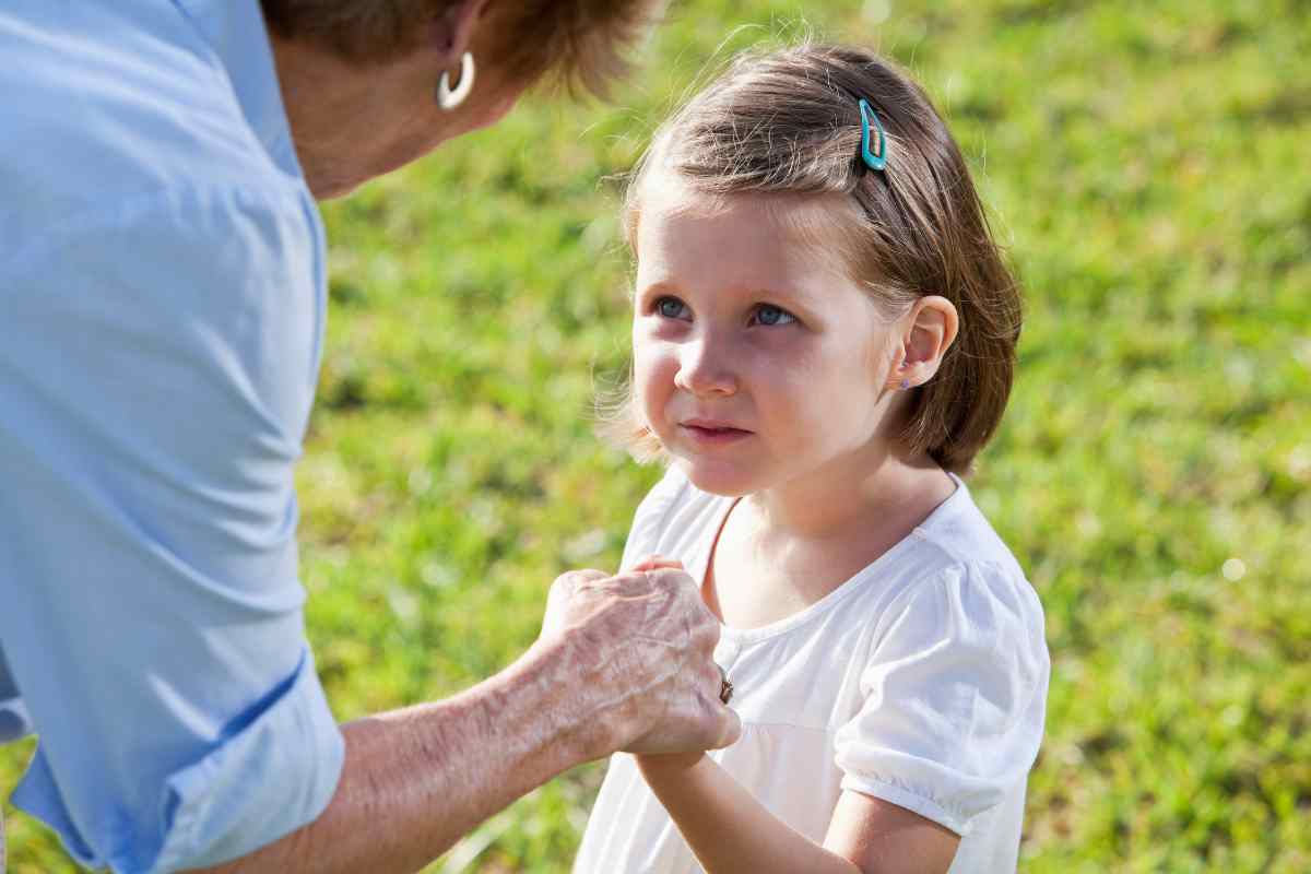 nonna raccomanda la nipote