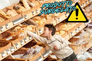pane supermercato surgelato non fresco