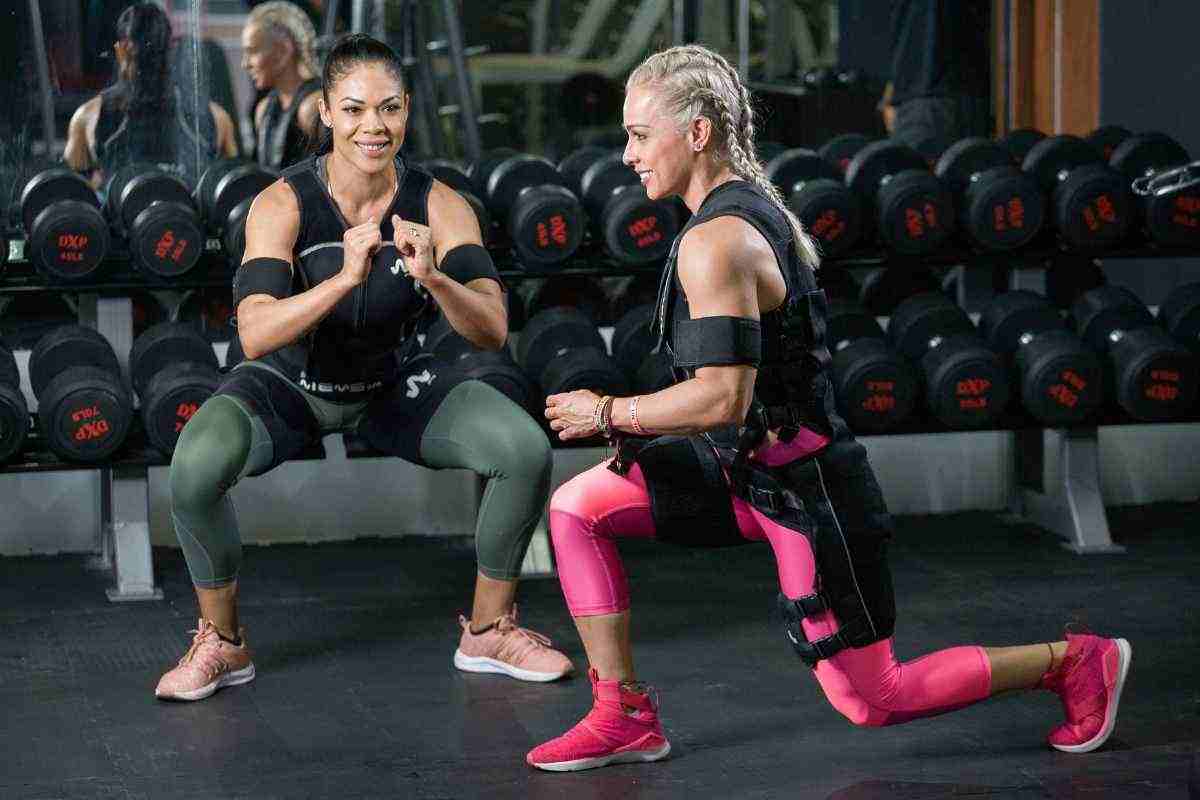 signore in palestra