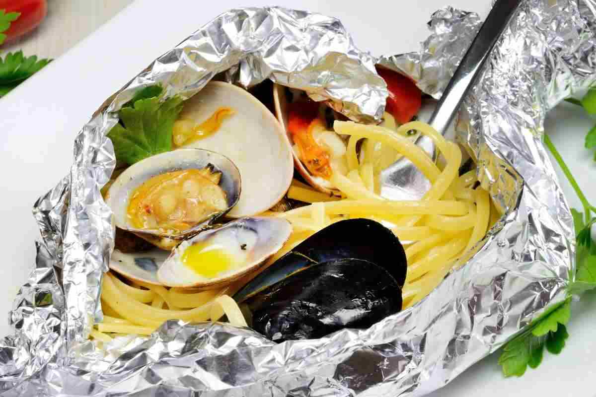 spaghetti al cartoccio