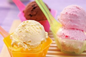 Gelati nelle coppette