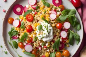 Insalata con cous cous