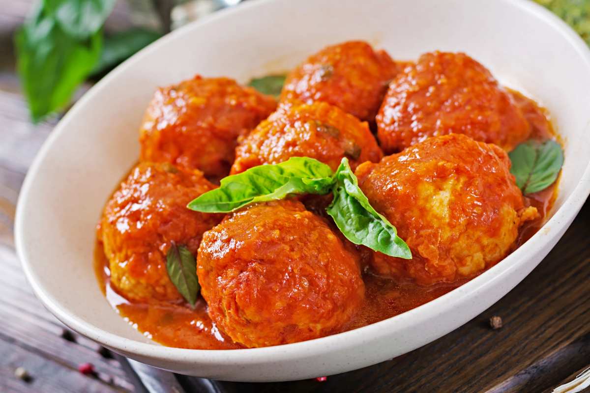 Polpette di melanzane con il sugo