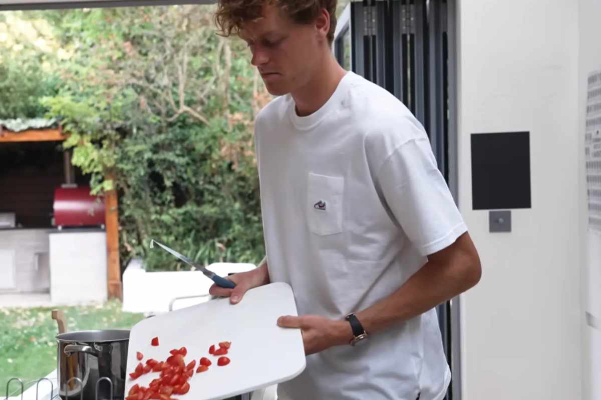 Sinner che cucina