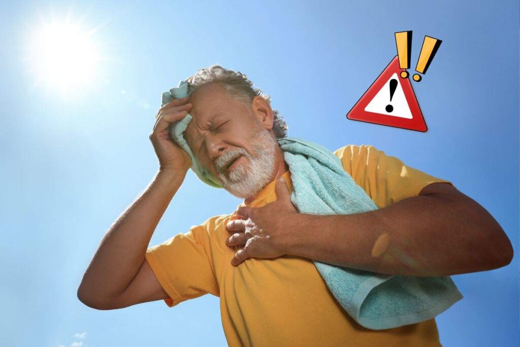 Uomo si sente male
