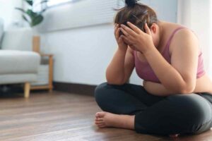 ragazza disperata
