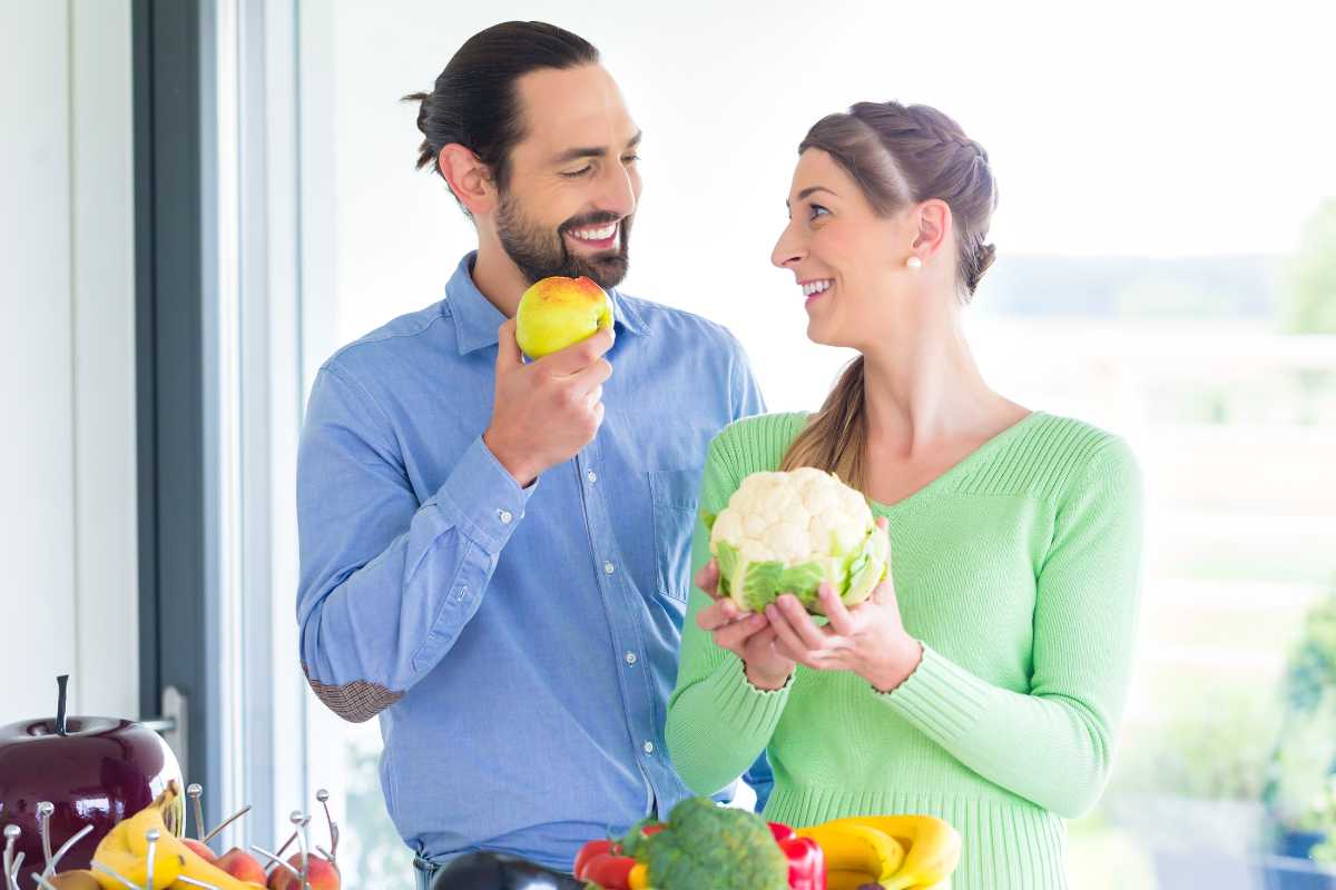 mangiare frutta e verdura