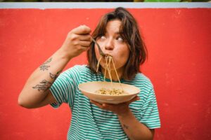 mangiare pasta