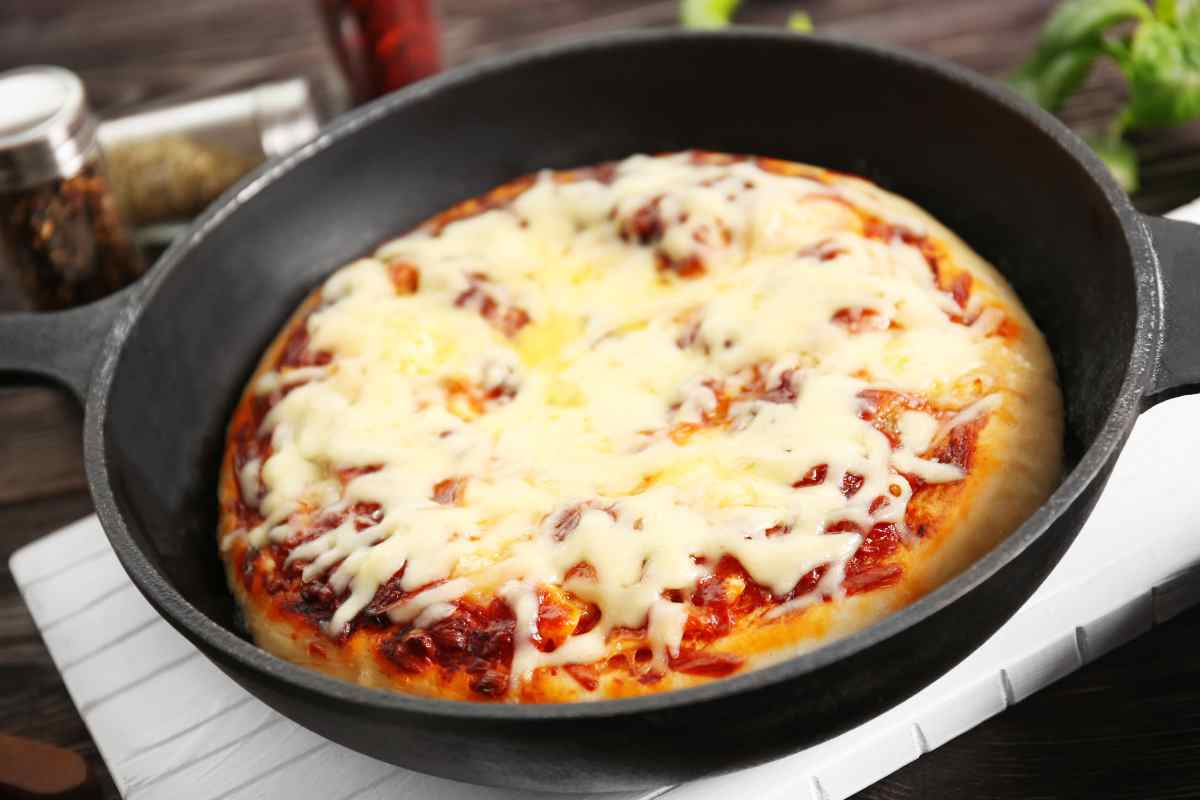 pizza in padella