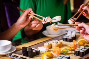 rischi mangiare sushi