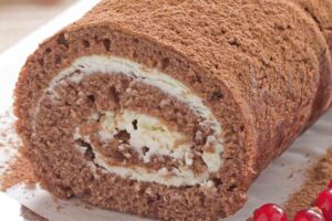 Rotolo al cioccolato