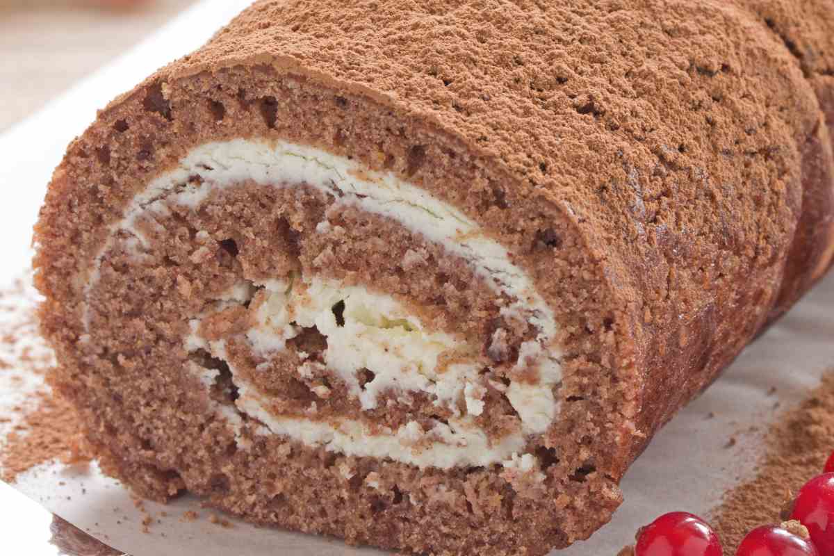 Rotolo al cioccolato