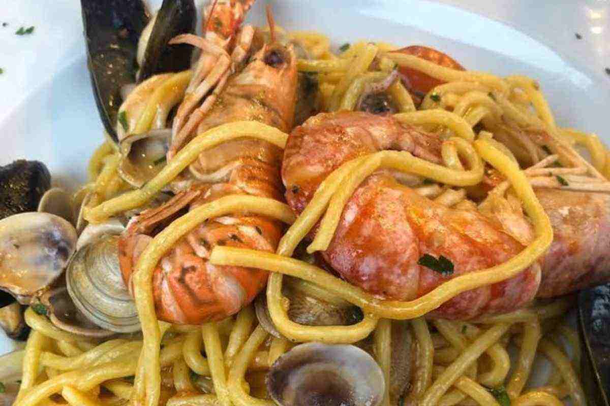 Spaghetti allo scoglio
