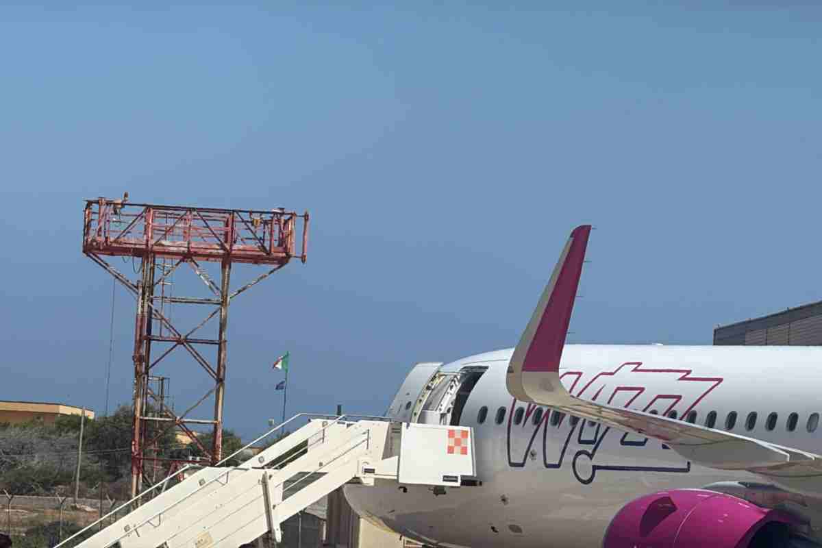 l'aereo coinvolto nel bird strike