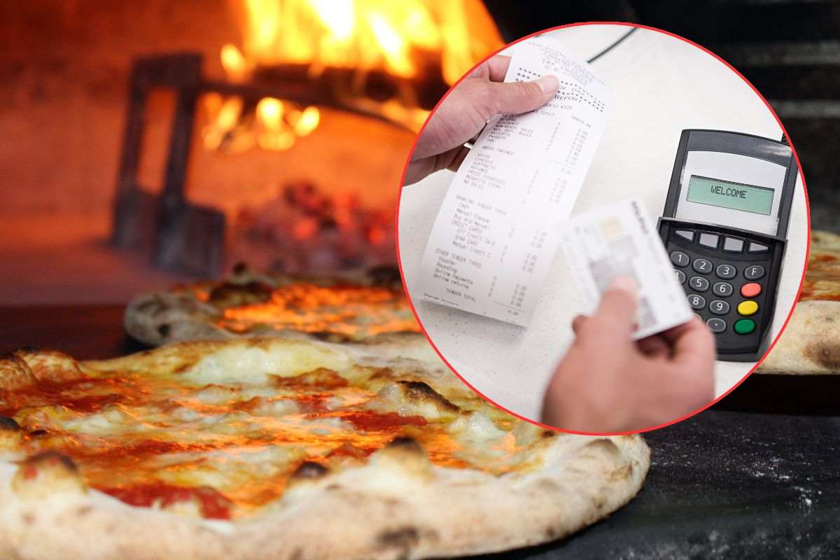 Pagamento in pizzeria