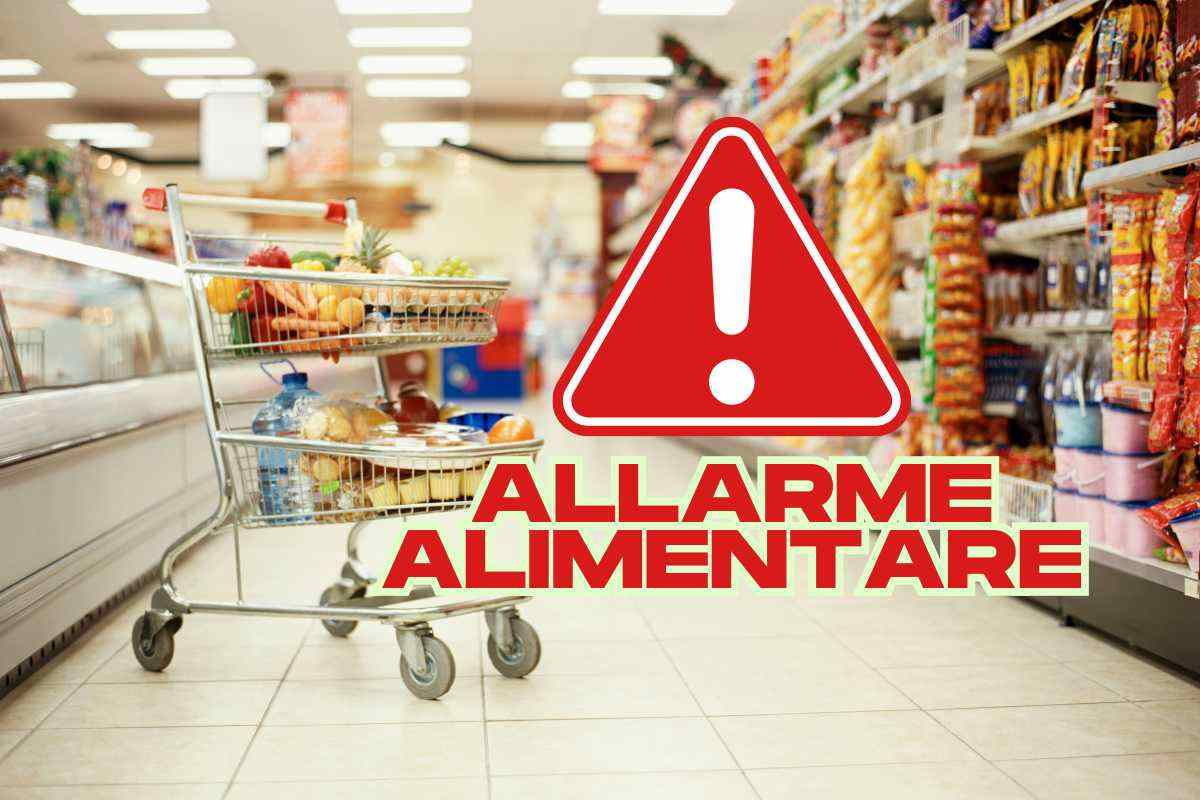 allarme alimentare supermercato