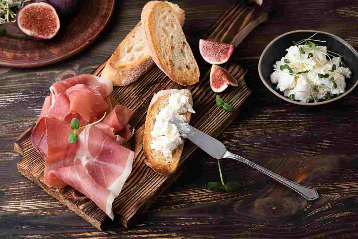 crostini prosciutto e fichi