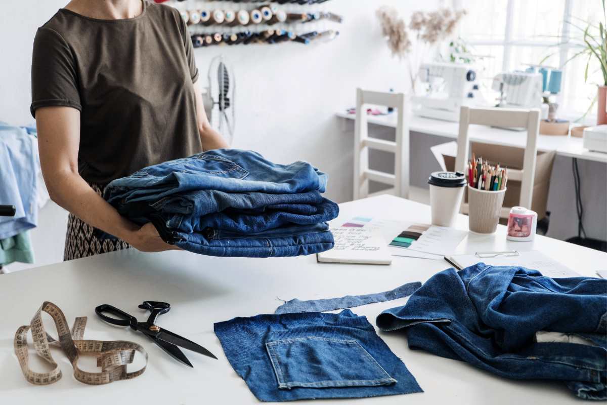 riciclo jeans