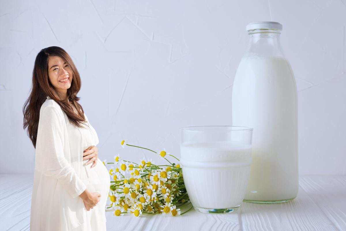 kefir fiori donna incinta