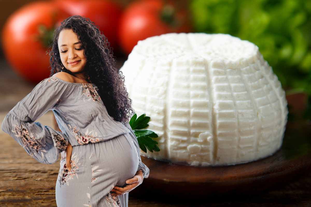 ricotta e donna incinta